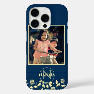 Muster für die Bezeichnung eines Monogramms eines iPhone 16 Pro Hülle