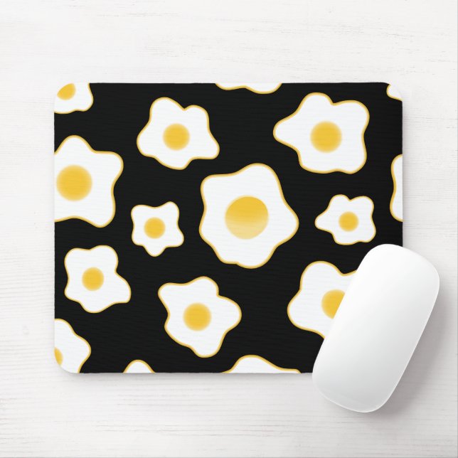 Muster für die Blume niedlich frittierter Eier Mousepad (Mit Mouse)