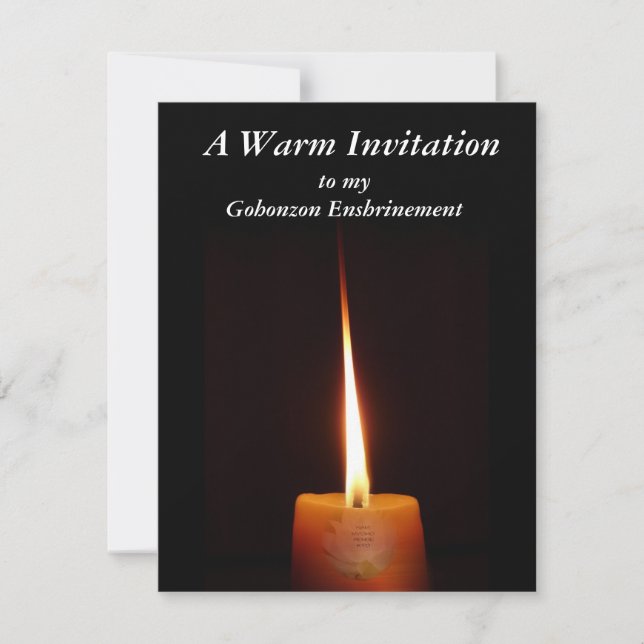 Muster für die Einladung von SGI (Vorderseite)