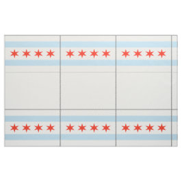 Muster für die Maske der Chicagoer Flagge Stoff