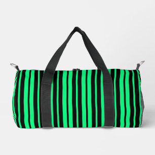 Muster für die Muster der grünen schwarzen vertika Duffle Bag