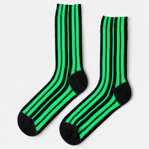 Muster für die Muster der grünen schwarzen vertika Socken