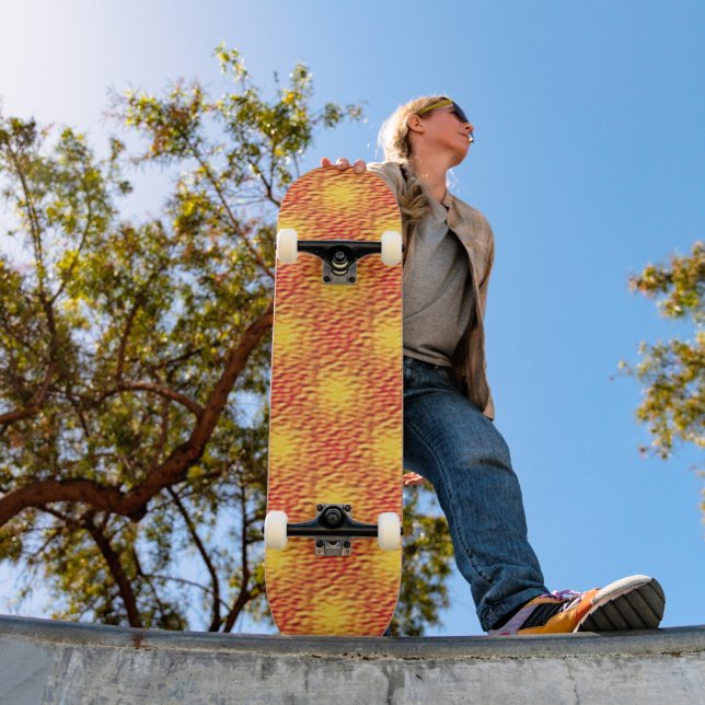 Muster für die Verriegelung flüssiger Feuer Skateboard (Außenbereich 1)