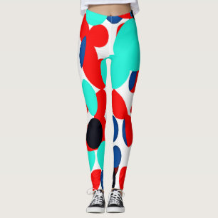 Muster für dynamische Farbwiedergabe Leggings