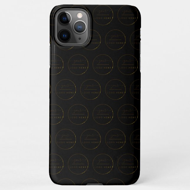 Muster für einfache Logo-Vorlage iPhone-Fall iPhone Hülle (Rückseite)