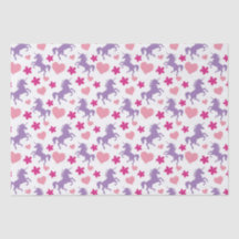 Muster für Einhorn und Herz