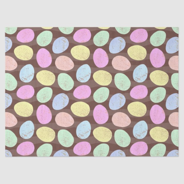 Muster für Eizellen aus Candy Oaster Seidenpapier (Vorderseite)