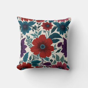 Muster für elegante Blume Kissen