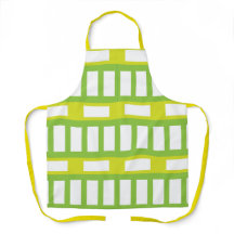 Muster für farbige Streifen in grün, weiß