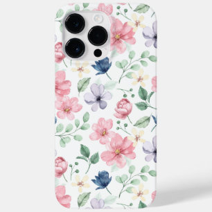 Muster für Frühlingsblumen und Blätter Case-Mate iPhone 14 Pro Max Hülle