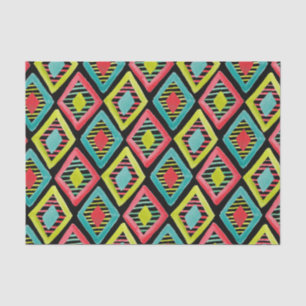 Muster für geometrische Aquarellfarben Seidenpapier