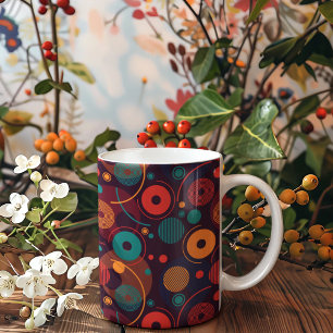Muster für geometrische Formen Kaffeetasse