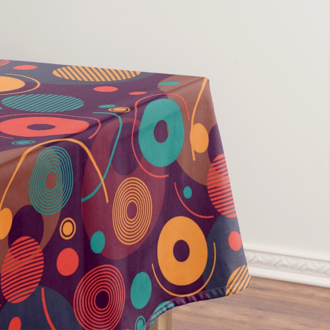 Muster für geometrische Formen Tischdecke (Beispiel)