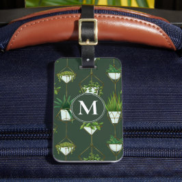 Muster für geometrische Hanging-Haushaltspflanze Gepäckanhänger