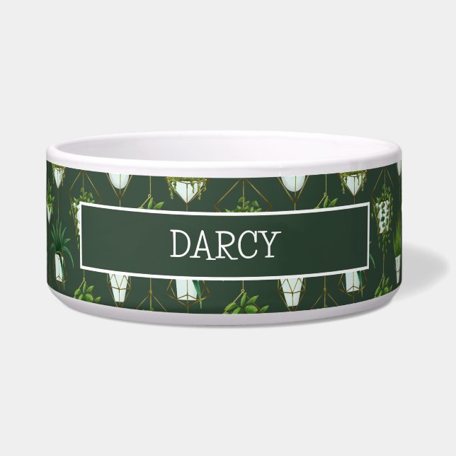 Muster für geometrische Hanging-Haushaltspflanze Napf (Vorderseite)