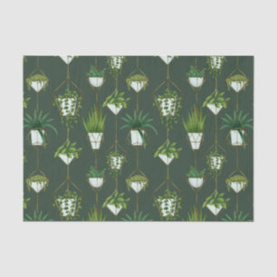 Muster für geometrische Hanging-Haushaltspflanze Seidenpapier