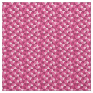 Muster für geometrische, rosa Dreiecke Stoff
