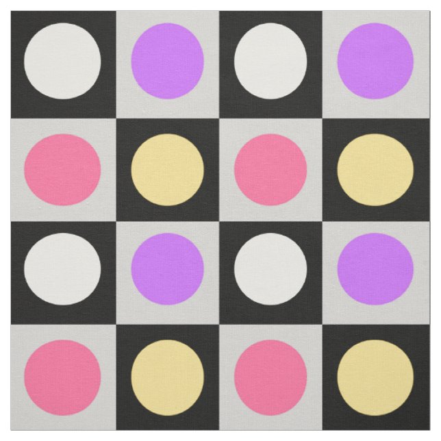 Muster für geometrische Schaltkreise Stoff (Muster)