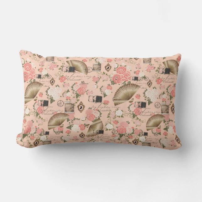 Muster für gepflasterte Anfänge Lendenkissen (Vorderseite)