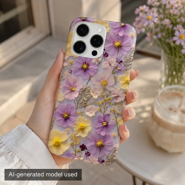 Muster für gepresste Blume-Wildblume Case-Mate iPhone Hülle (Von Creator hochgeladen)