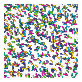 Muster für gescatte Sprinkles Fotodruck