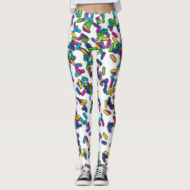 Muster für gescatte Sprinkles Leggings