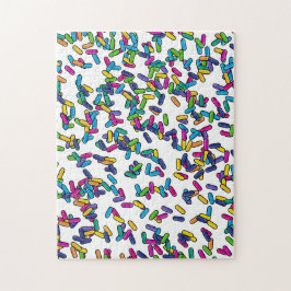 Muster für gescatte Sprinkles Puzzle