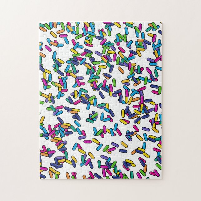 Muster für gescatte Sprinkles Puzzle (Vertikal)