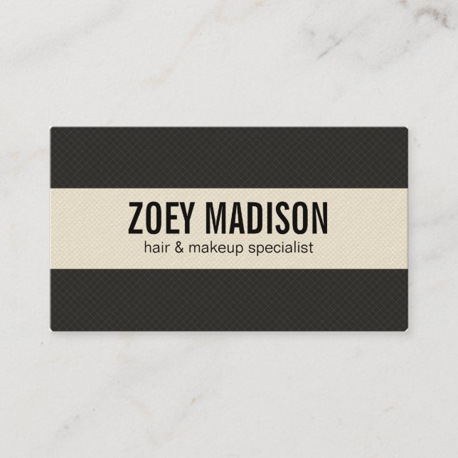 Muster für Gitter und Skalierung 2 Visitenkarte (Vorderseite)