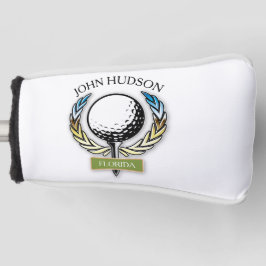 Muster für Golf mit Kleider-Monogramm-Vorlage Golf Headcover