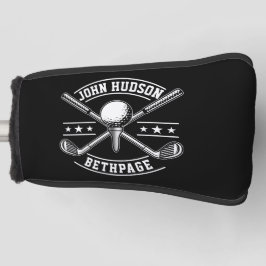 Muster für Golf mit Kleider-Monogramm-Vorlage Golf Headcover