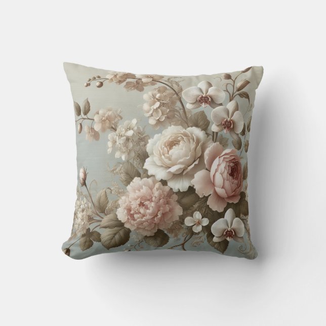 Muster für großes Blumenmotiv 10 Kissen (Vorderseite)