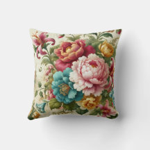 Muster für großes Blumenmotiv 1