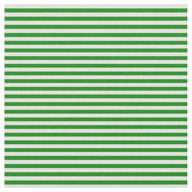 Muster für grüne und beige farbige Linien Stoff (Nahaufnahme)