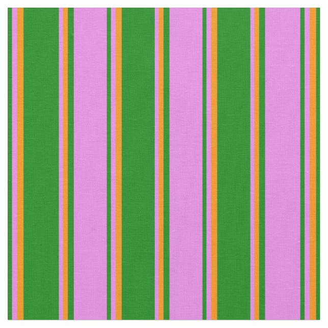 Muster für grüne, violette und dunkle Streifen/Lin Stoff (Nahaufnahme)