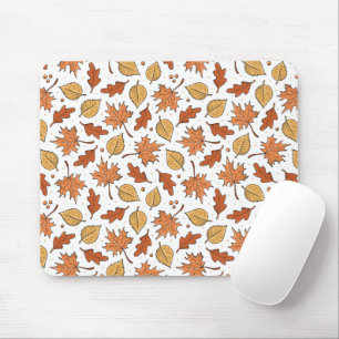 Muster für Herbst-Blätter und Acorns Mousepad