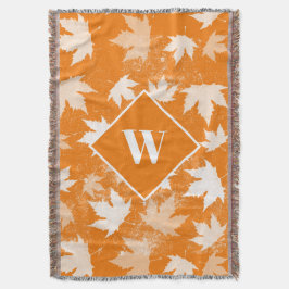 Muster für Herbstlaub im Herbst Decke