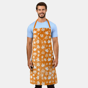 Muster für Herbstlaub im Herbst Schürze
