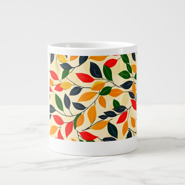Muster für Herbstleaf Jumbo-Tasse (Vorderseite)