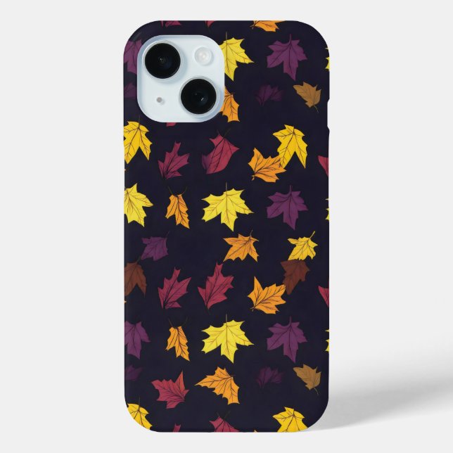 Muster für Herbstmaple-Blätter Case-Mate iPhone Hülle (Rückseite)