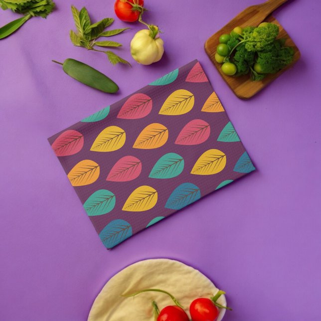 Muster für Herbstverläufe Geschirrtuch (kitchen towel)