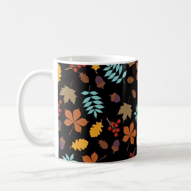 Muster für Herbstverläufe Kaffeetasse (Links)