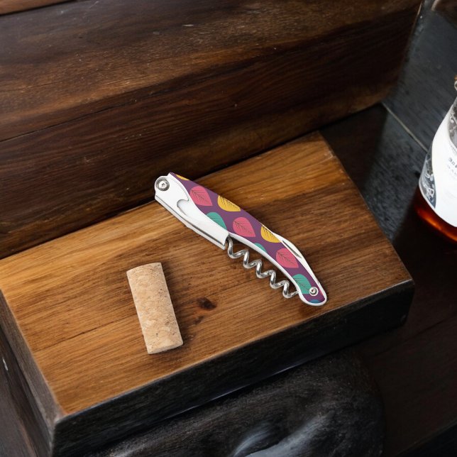 Muster für Herbstverläufe Kellnermesser (Corkscrew Bottle Opener)