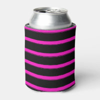 Muster für Hot Pink und Black Stripes