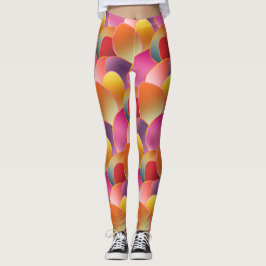 Muster für hübsche Foil Gradient Spring Colors Leggings