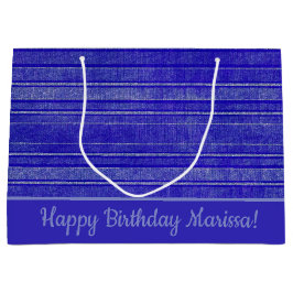 Muster für hübsche Lila Streifen Große Geschenktüte