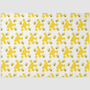 Muster für Hummeln und Honeycomb Seidenpapier