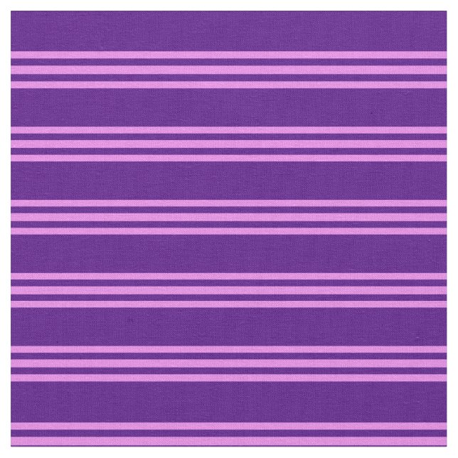 Muster für Indigo- und Violettgeflechte Stoff (Nahaufnahme)