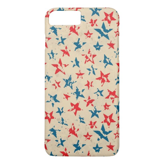 Muster für Juli 4. Case-Mate iPhone Hülle (Rückseite)