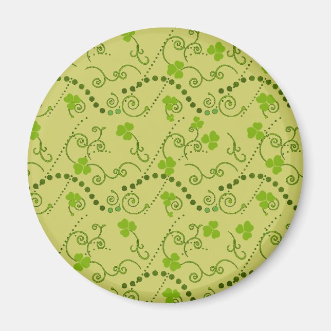 Muster für Klappen und Wirbel Sie fügen Ihren Text Magnet (Vorne)